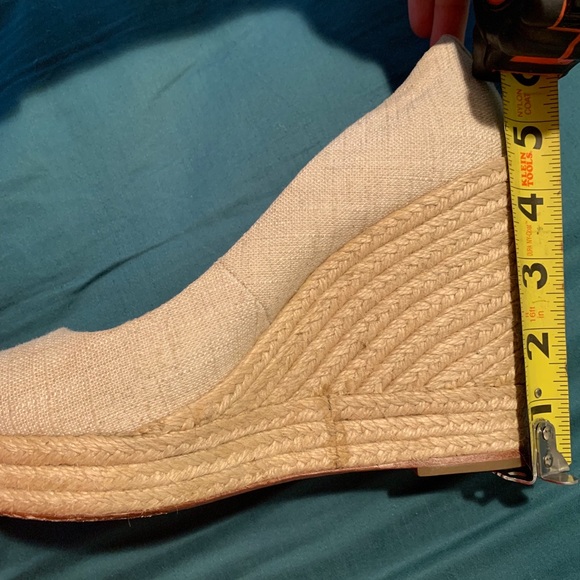 Coach Linen Wedges - Picture 8 of 8